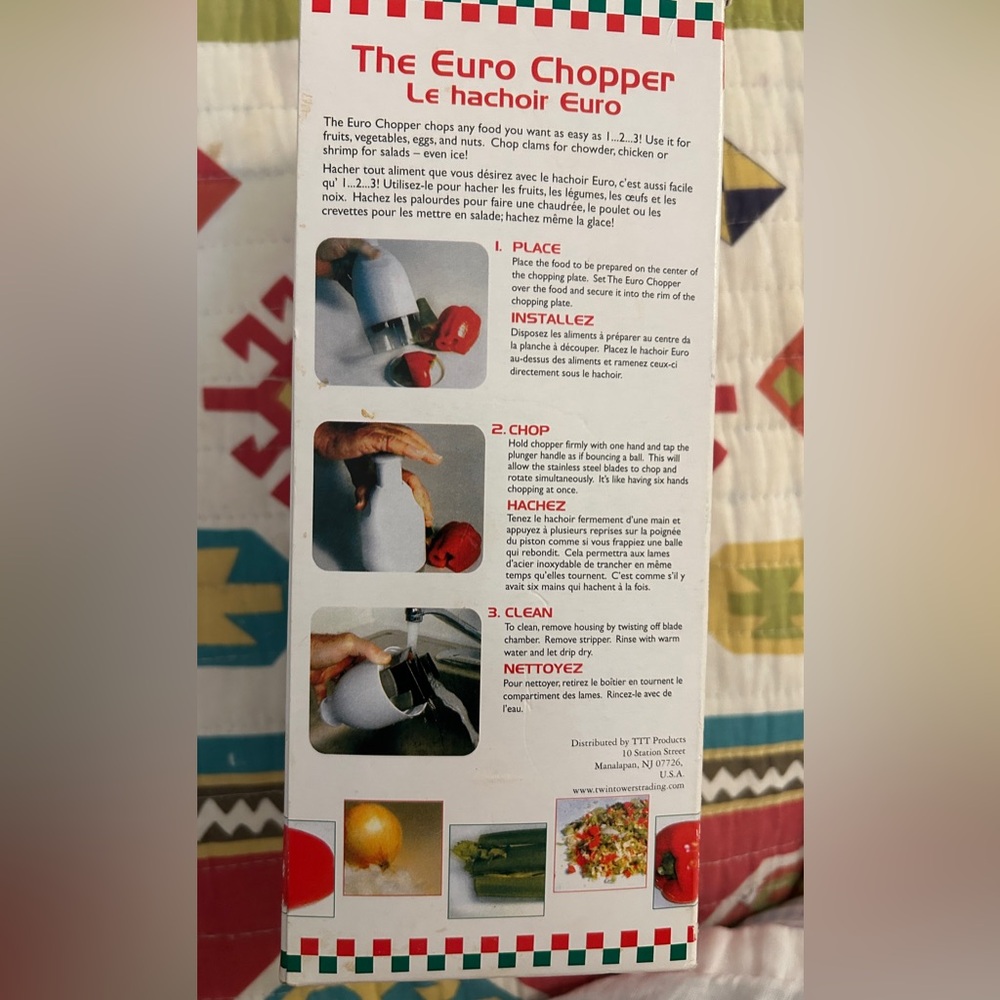 Euro Chopper Kitchen Tool - Picture 2 of 2